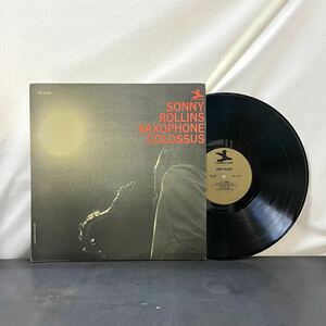 ☆LP☆3rdプレスMONO☆金ラベル☆RVG手描刻印☆SONNY ROLLINS SAXOPHONE COLOSSUS PRESTIGE PR7326 ソニー・ロリンズ