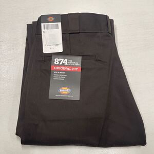 W31x29 濃茶色 新品 874 ディッキーズ DICKIES オリジナル 874 USA MODEL ワークパンツ 1