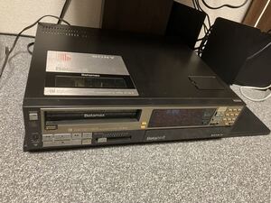 【ジャンク】SONY Batamax SL-HF66 ソニー ベータマックス β ビデオデッキ 【再生確認済み】