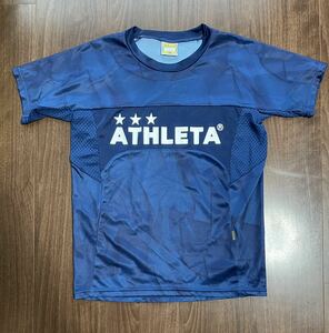 ATHLETA アスレタ サッカー　プラクティスシャツ　プラT 140 中古