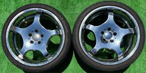 カールソン ペガサス 19インチ タイヤホイール 19×8 1/2J オフセット 40mm PCD 120m ??