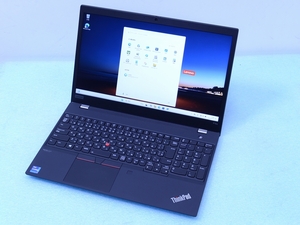 美品ThinkPad P15s Gen2 11世代 Core i7 グラボNVIDIA T500搭載 16GB SSD512GB Windows11 Lenovo ノートパソコン PC 管理B19