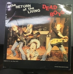 The Return Of The Living Dead Boys . Revenge Records 1987 . FRANCE .