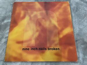 Nine Inch Nails - Broken LP 1992 TVT/Interscope Records NIN UK 12" IPLM-8004 ナイン・インチ・ネイルズ