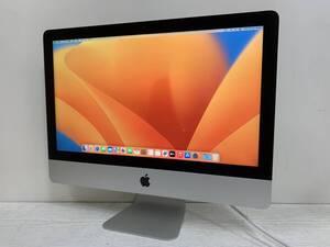 ☆【美品 21.5インチ】Apple iMac (21.5-inch, 2017) A1418『Core i5(7360U)2.3GHz/RAM:16GB/SSD:256GB』Ventura 動作品