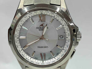 【難有り】CASIO カシオ OCEANUS オシアナス OCW-S100 001A317C 電波ソーラー 腕時計 ベルト短め