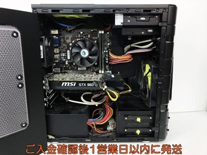 【1円】G-tune ゲーミングPC NG-im570SA1-EX 未検品ジャンク i5? メモリ2枚 GTX960 DVD-RW ストレージなし C01-350jy/F7