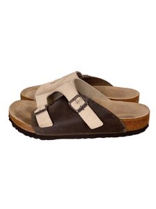 BIRKENSTOCK◆サンダル/26.5cm/WHT/スウェード/250731