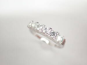 4/美品 田崎真珠 タサキ Pt900 ダイヤ計0.32ct リング 指輪