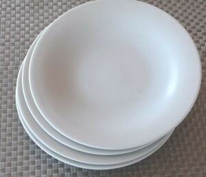 パン皿 サラダ皿 ４枚 リンドスタイメスト F-white