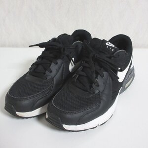 美品 NIKE ナイキ AIR MAX EXCEE エアマックスエクシー ローカット スニーカー CD5432-003 23.5cm ブラック ◆