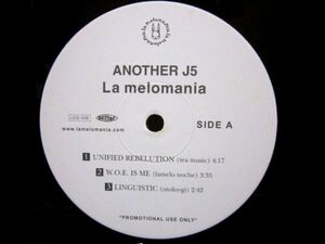 JURASSIC 5 REMIXES/LA MELOMANIA - ANOTHER J5/小曽根真ネタ W.O.E. IS ME/BOB JAMESネタ WHAT