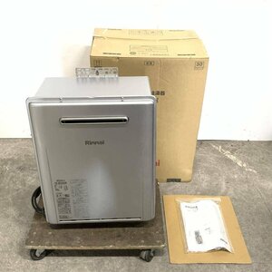 美品 Rinnai リンナイ RUF-ME2406SAW ガスふろ給湯器 ecoジョーズ 都市ガス 12A/13A用 取説/ビス1袋/元箱付き＊未使用品