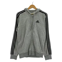 adidas  アディダス  サイドラインパーカー sizeS/グレー