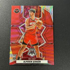 Alperen Sengun RC 2021 Mosaic RED WAVE NBA Debut ルーキーカード NBAカード