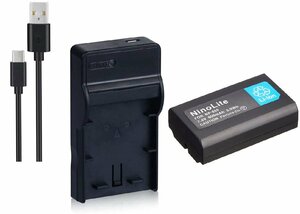 セットDC09 対応USB充電器 と MINOLTA NP-800 互換バッテリー