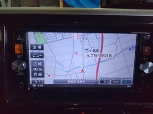 @9199 デイズルークス DBA-B21A カーナビゲーション 日産純正 メモリーナビ MP314D-W 地図データ2017年 ジャンク I3