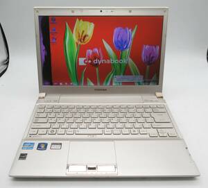 東芝 dynabook R731/39EK/i7-2640M/2.80GHz/メモリ8GB/HDD128GB/win7pro☆ジャンク★n0615152