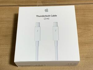 美品　Apple Thunderbolt cable 2.0m MD861ZM/A