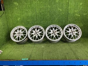 S管理76695 H16 ラウム NCZ20外し】★BBS RG712H 鍛造 17インチ ホイール★7J +38 PCD100 4H