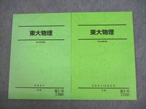 VK10-111 駿台 東京大学 東大物理 テキスト 未使用品 2021 計2冊 012m0D