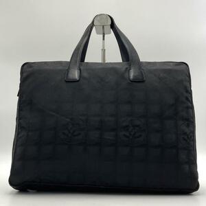 ［美品］［美品］シャネル CHANEL ニュートラベルライン ブリーフケース ハンドバッグ ビジネスバッグ レディース ブリーフケース ナイロン