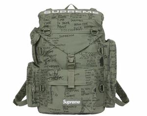 Supreme シュプリーム Field backpack 2023ss Olive オリーブ バックパック Gonz ゴンツ リュック バッグ マークゴンザレス ミリタリー