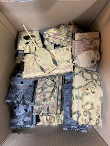 （TA)【完全ジャンク】組立済み　プラモデル　C-212 戦車　現状品　部品取り　140サイズ発送　