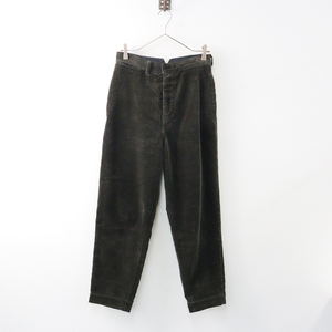 エムエイチエル マーガレットハウエル MHL. MARGARET HOWELL HEAVY CORDUROY コーデュロイパンツ 2/チャコール【2400014011296】