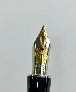 1000円〜●★筆記未確認★ 万年筆 PARKER パーカー 18K-750 デュオフォールド ブラック 筆記用具 中古現状 ★okoy3367987-293★op5237