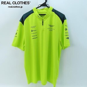 ☆ASTON MARTIN RACING/アストンマーチンレーシング 半袖ハーフジップ チームウェア/XL /UPK