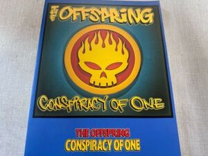 THE OFFSPRINGザ・オフスプリング バンドスコア楽譜「COSPIRACY OF ONE」EMI出版社・オクト出版社発行第6刷!!