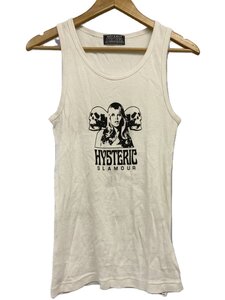 HYSTERIC GLAMOUR◆キャミソール・タンクトップ/FREE/コットン/WHT/022131CR01