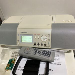 展示品 ケンウッド CLX-30 CDプレーヤー/パーソナルオーディオシステム CD/SD/USB ホワイト CLX-30-W