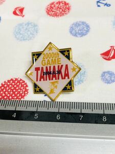 北海道日本ハムファイターズ ピンバッジ ピンズ 田中賢介 メモリアル