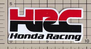 ホンダ HRC レーシングチーム HONDA Raching ステッカー 小 黒 BX400F CB250T CBR400F CB400 Four バレンティーノロッシ ケニーロバーツ