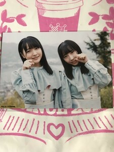 石田千穂 薮下楓 生写真 風を待つ HMV購入特典 STU48 硬化ケース付き