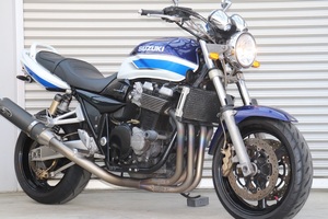 GSX1400 2001年式ノジママフラー車検付き埼玉県本庄市/イナズマ XJR CB1300SF GSX1100Sカタナ ハヤブサ ZRX ゼファー