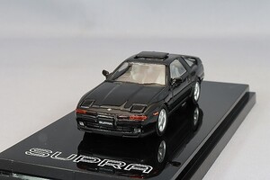 ホビージャパン 1/64 トヨタ スープラ (A70) 2.5GT ツインターボ リミテッド 3.0GT ターボA ブラックパール　２台SET