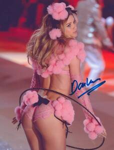 Doutzen Kroes★直筆サイン写真★証明書COA◆7355