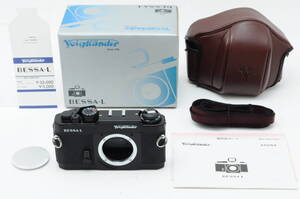 一円出品！Voigtlander Bessa L Black　箱付き　完動品　付属品多数