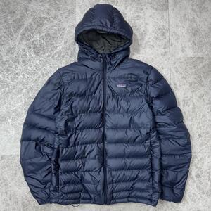 1円～ パタゴニア patagonia ハイロフトダウンフーディー ネイビー S アウトドア ジャケット 軽量 ダウンジャケット フード タウンユース