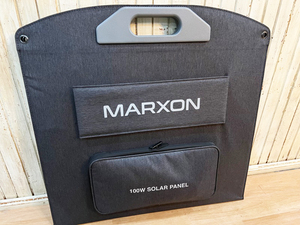 MARXON 100W SOLAR PANEL ソーラーパネル ソーラーチャージャー 折りたたみ キャンプ アウトドア 防災 アンダーソンソーラー入力ポート