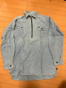 Polo Sport Ralph Lauren shirt ポロスポーツ ラルフローレン シャツ RRL ダブルアールエル シャンブレー ハーフジップ ビンテージ ワーク