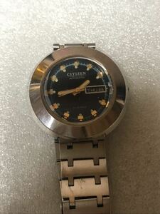 ② CITIZEN シチズン AUTOMATIC 21 JEWELS 4-651618 Y メンズ 腕時計 自動巻き ジャンク