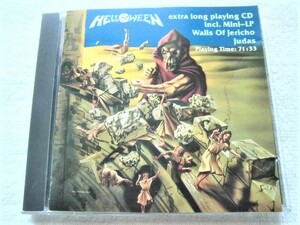 NO Barcode ドイツ盤 N CD 0088, 1987 / Helloween / Walls Of Jericho ボーナストラック1曲収録 / Noise International / Speed Metal