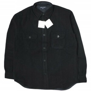 新品 COMME des GARCONS HOMME コムデギャルソンオム 21AW WOOL CPO SHIRT キルティング ウールシャツジャケット HH-B030 L 定価39,600円