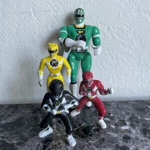 Vintage 1994-1997 Power Rangers Bandai And Saban Action Figure Toys Lot Of 5 海外 即決