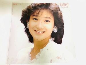 岡田有希子 LP レコード FAIRY C28A0400 アイドル USED ジャンク