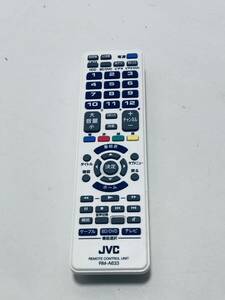 【 JVC 純正 リモコン RP12】動作保証 即日発送 RM-A633 テレビ＆チューナー＆レコーダー用